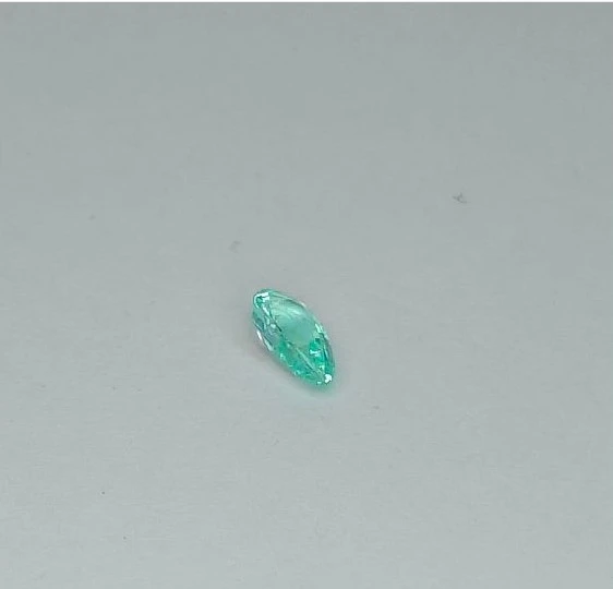 0.63ct Natural Paraiba Tourmaline Pear Cut Loose Gemstone From Brazil — view 3
